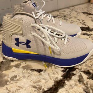 Curry 3Zer0 'Warriors Home Size 10.5 Men Basketball Shoes Grey/blue